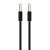 1M - 3.5mm Jack Plug To Plug Male Cable - Audio Lead For Headphone/Aux/MP3/iPod